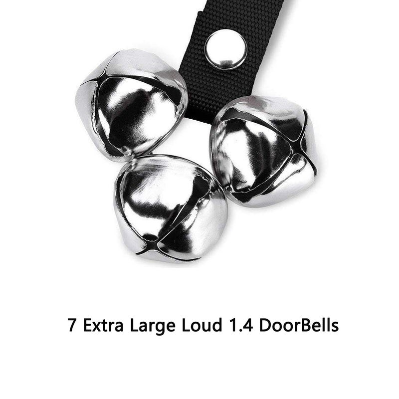 CATHYLIFE Dog Doorbells for Potty Training/Door Knob/Go Outside, Premium Quality Dog Bells, 7 Extra Large Loud 1.4 DoorBells, Adjustable Door Bell, Training Your Puppy The Easy Way - Image 2